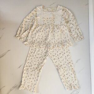 Dainty cotton 100 pajama set